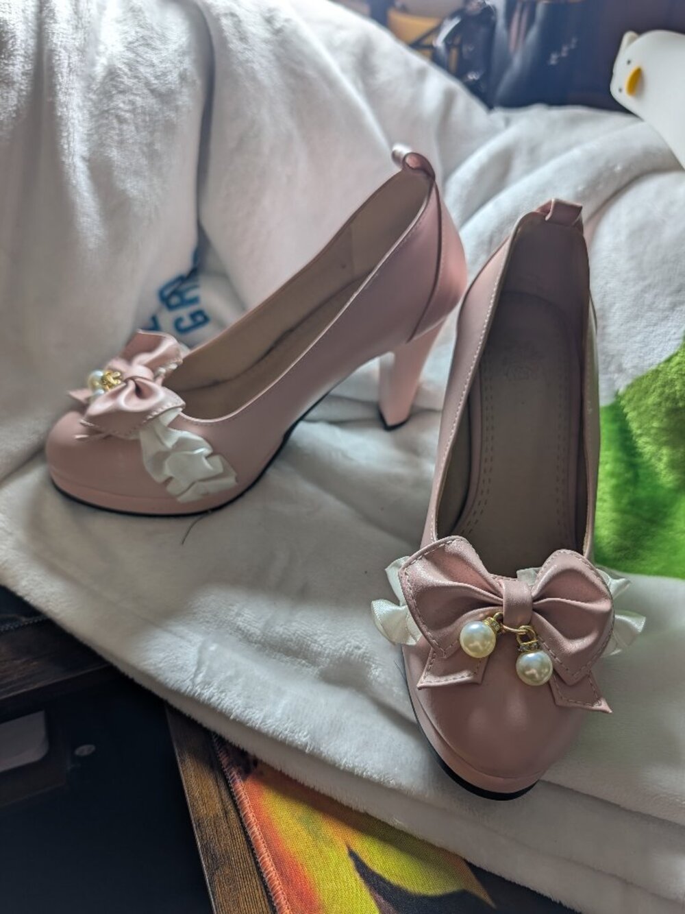 Kawaii Bowknot Mary Jane Pumps